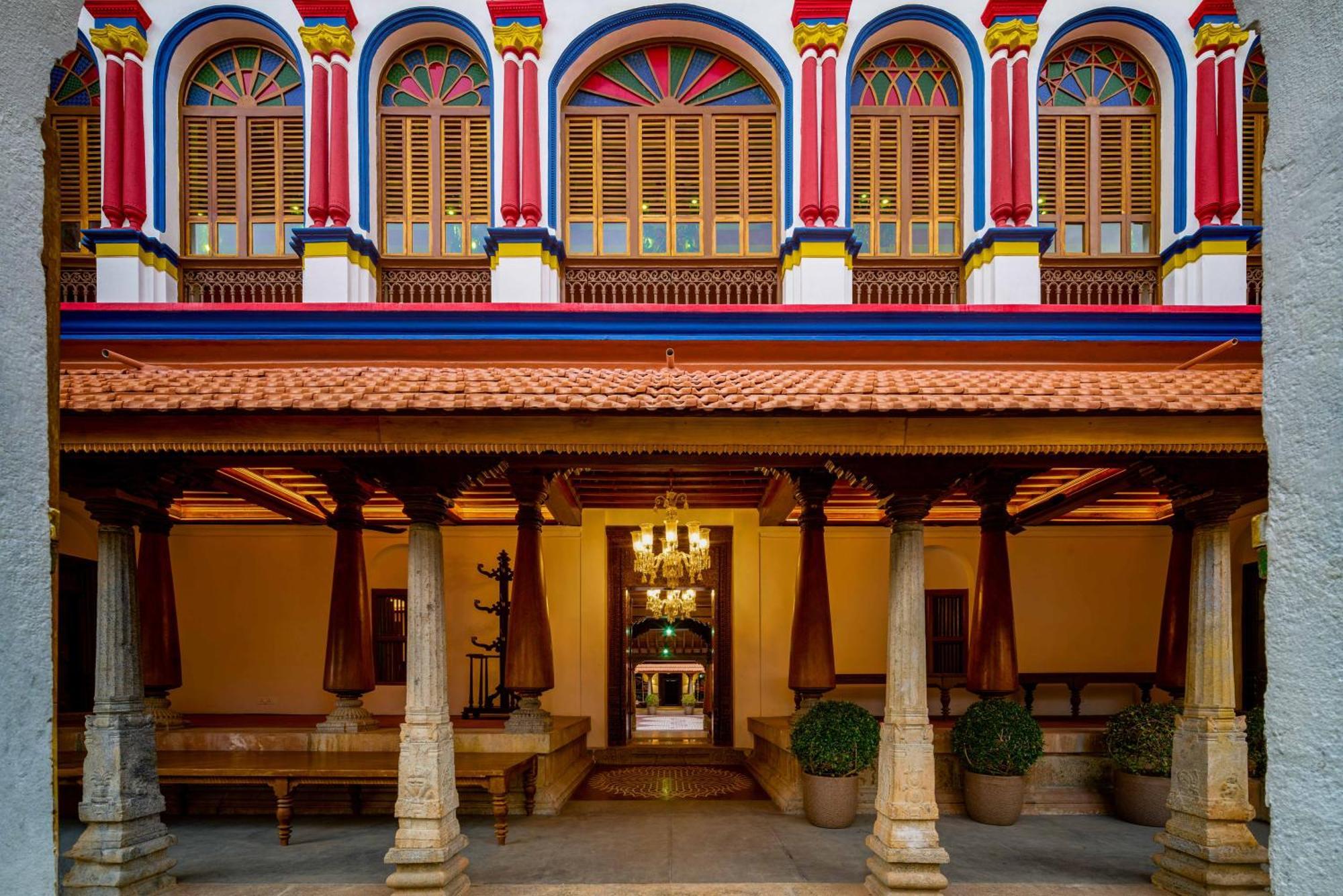 The Lotus Palace Chettinad Karaikkudi Bagian luar foto