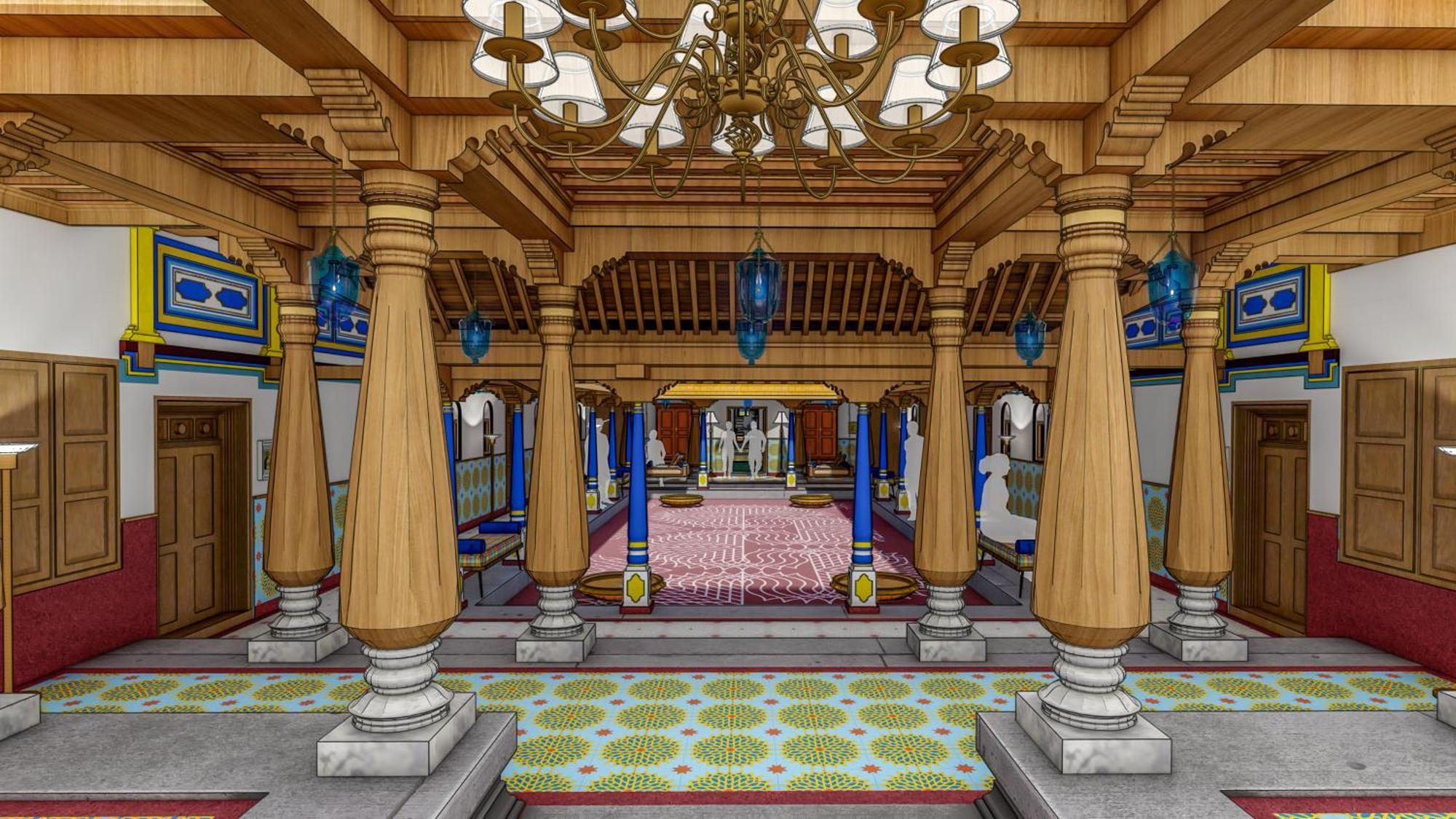 The Lotus Palace Chettinad Karaikkudi Bagian luar foto