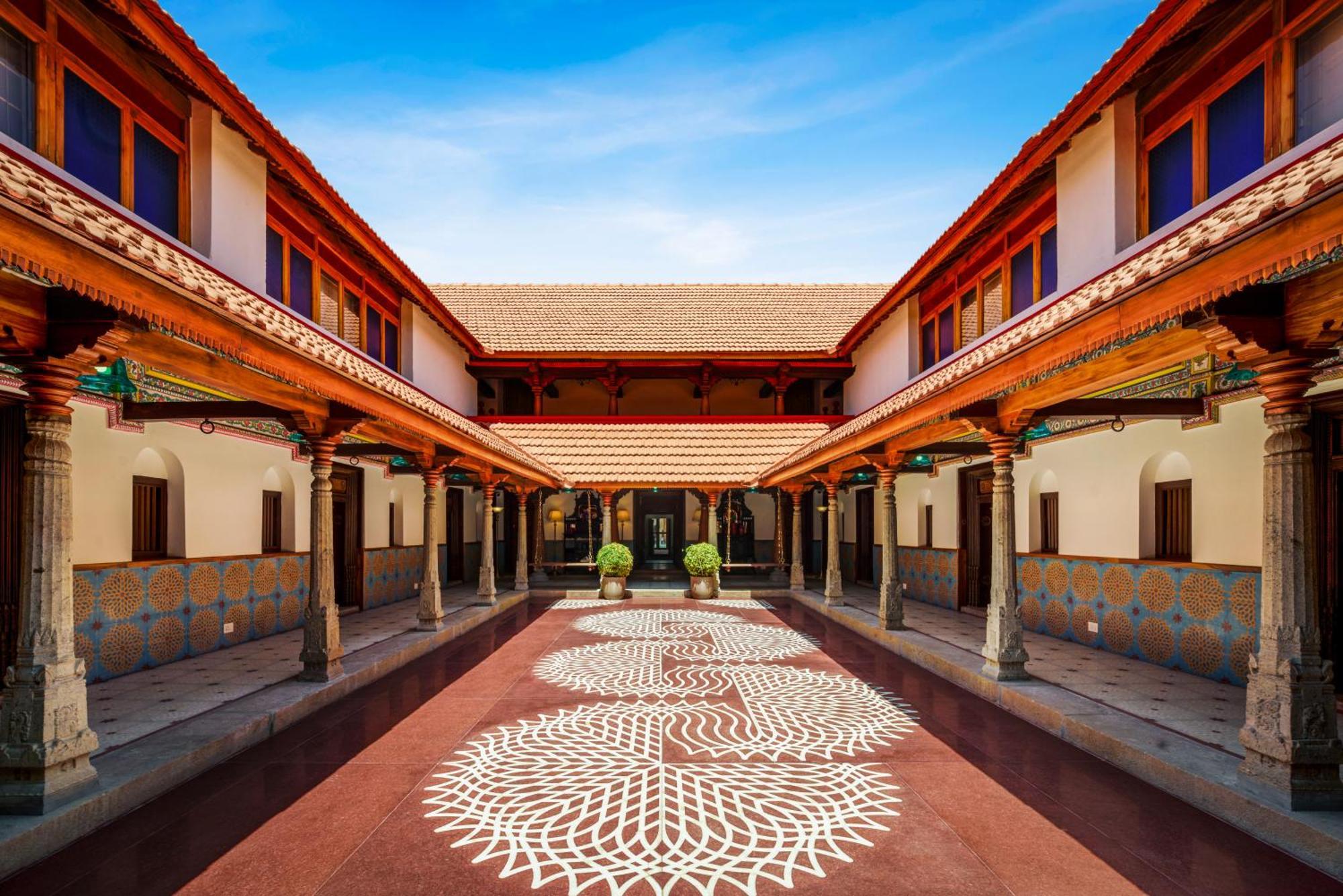 The Lotus Palace Chettinad Karaikkudi Bagian luar foto
