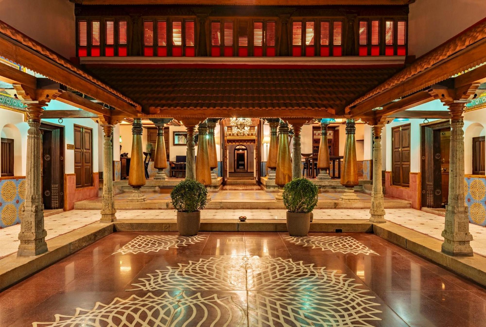 The Lotus Palace Chettinad Karaikkudi Bagian luar foto