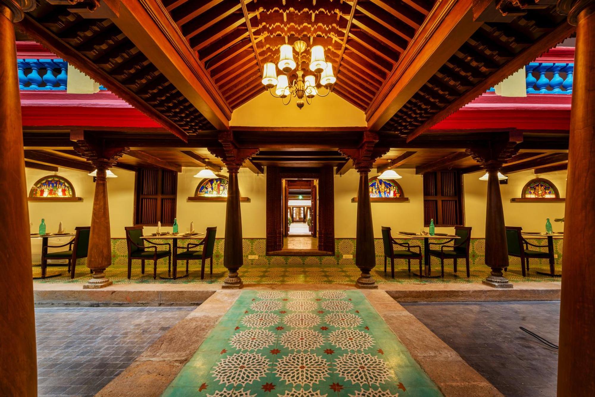 The Lotus Palace Chettinad Karaikkudi Bagian luar foto